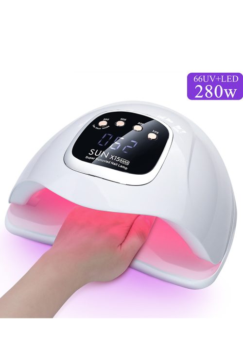 Nail art phototherapy machine new sunx15max nail art lamp 66 uv/led red light source nail art phototherapy lamp wholesale