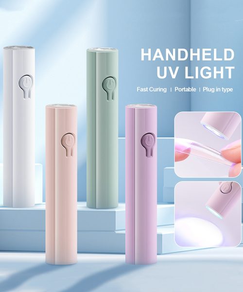 Mini UV Light Small portable nail art light therapy lamp with UV mini baking lamp wholesale